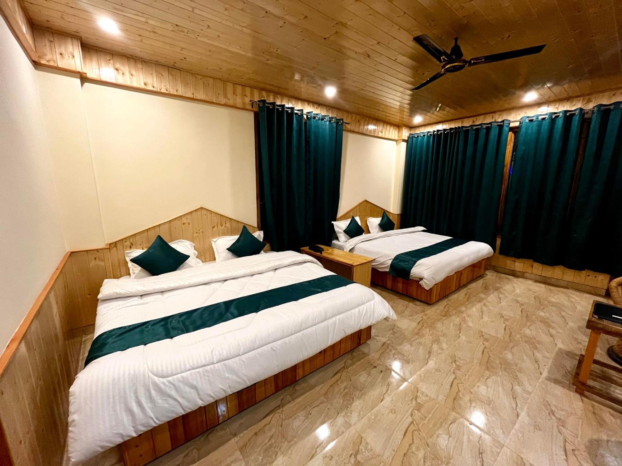 Hotel Mid Orchard Kasol L River Side -Pure Veg Hotel מראה חיצוני תמונה