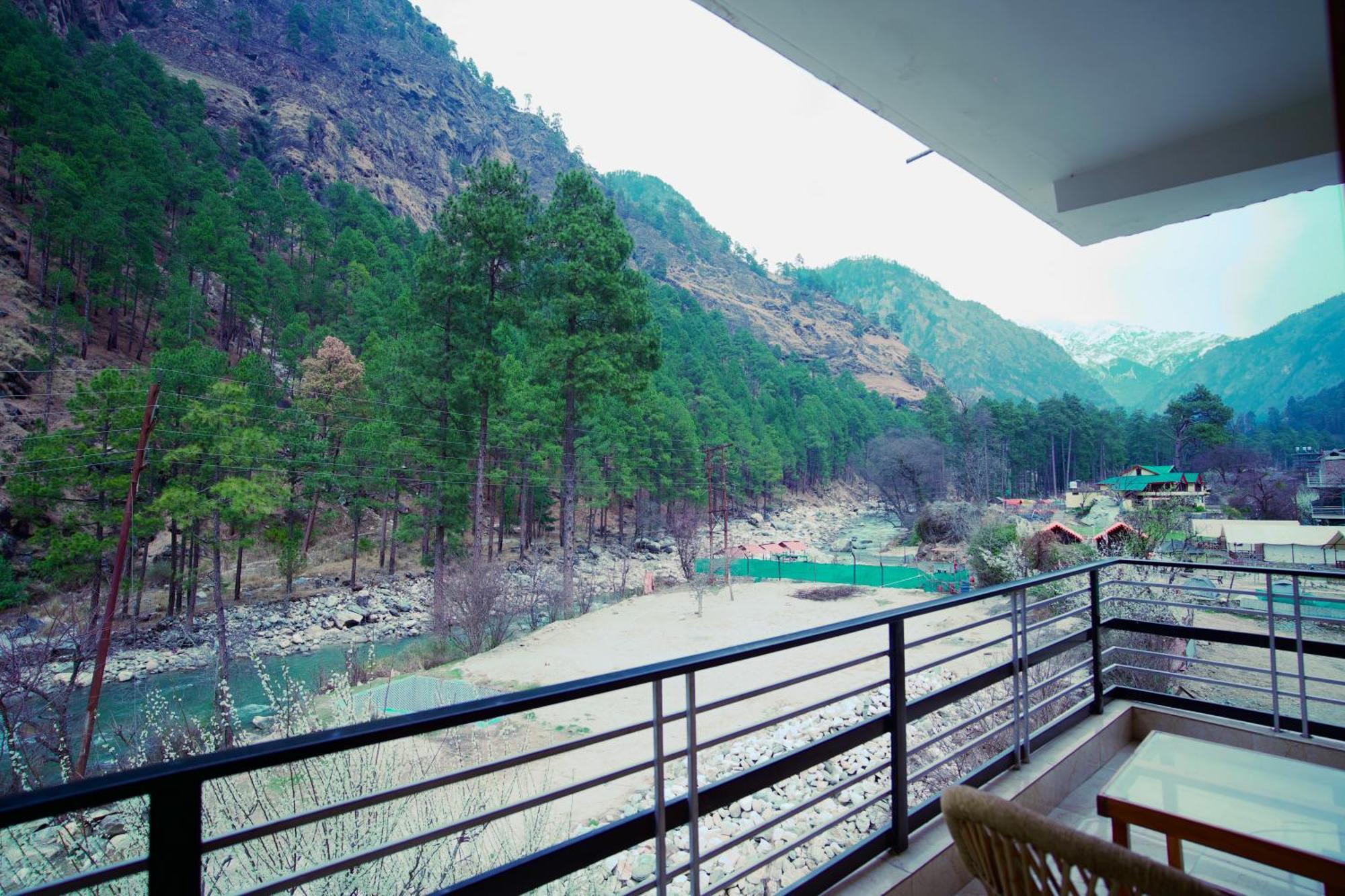 Hotel Mid Orchard Kasol L River Side -Pure Veg Hotel מראה חיצוני תמונה